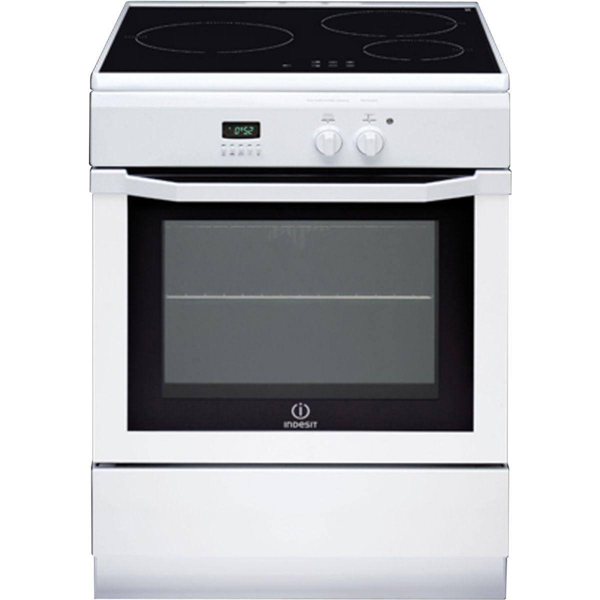 Cuisinière induction INDESIT IC63I6C6A (W) FR