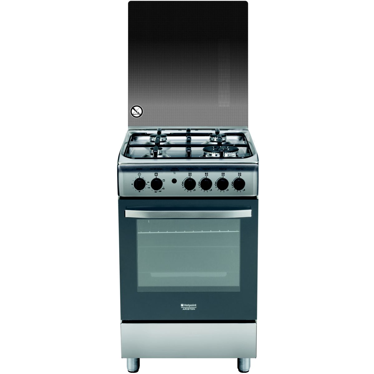Cuisinière gaz HOTPOINT H5TGC1G(X) FR