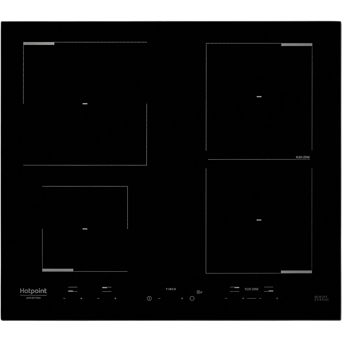 Table induction HOTPOINT HKID641B C