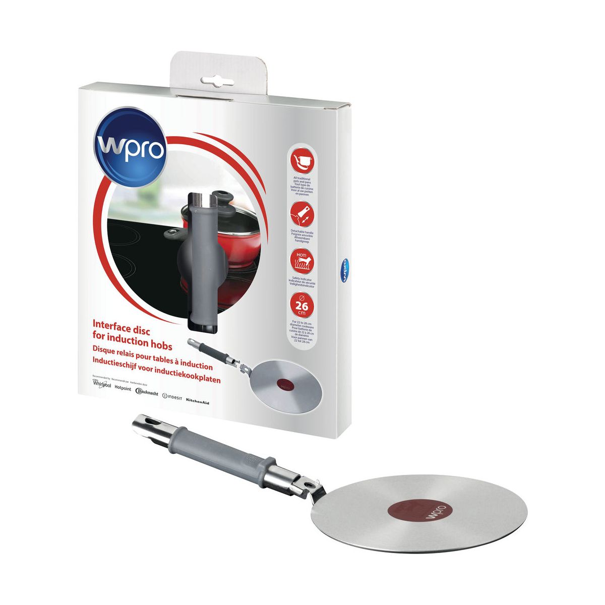 Disque relais WPRO DISQUE RELAIS INDUCTION 26CM