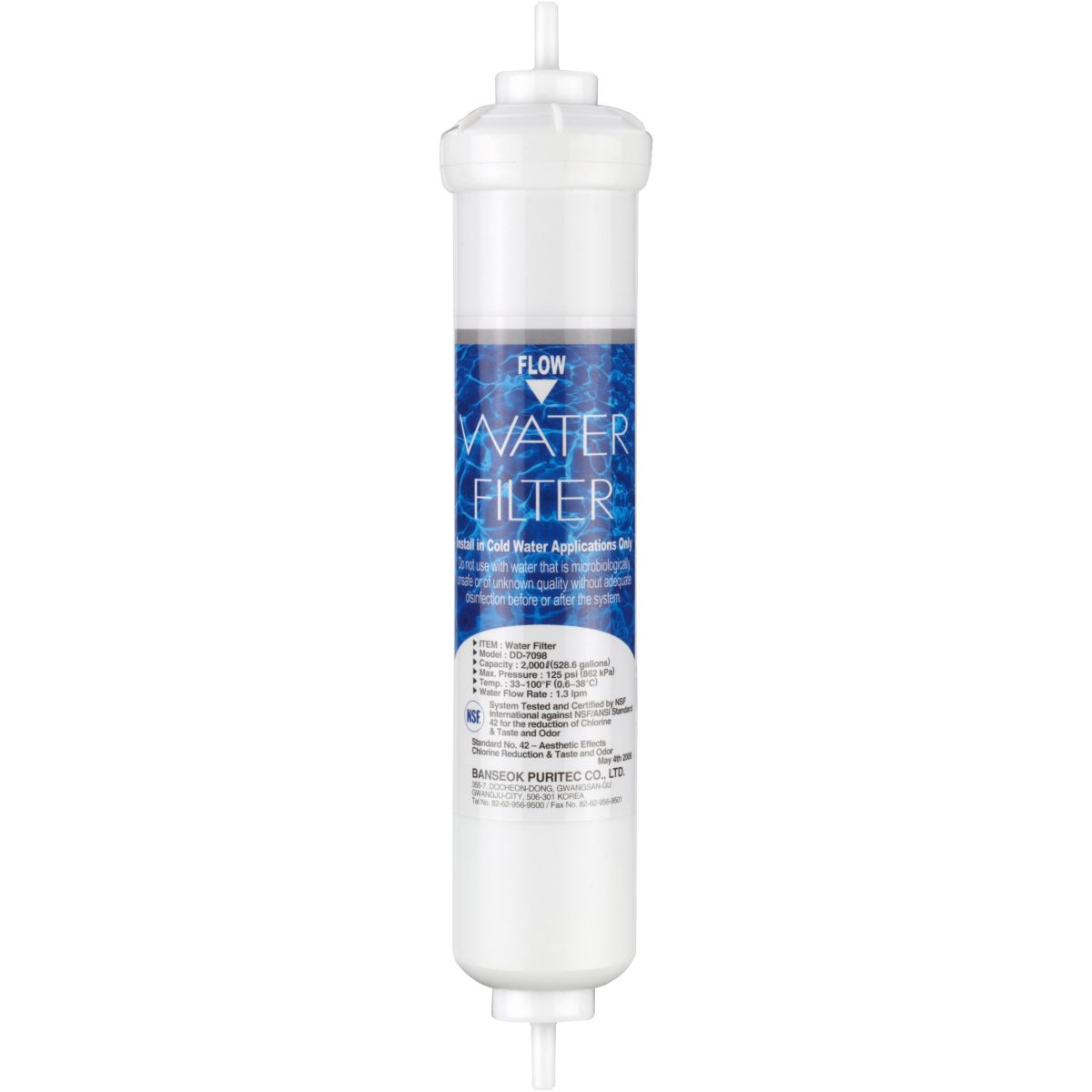 Filtre à eau WPRO Eau pour DAEWOO DWF7098
