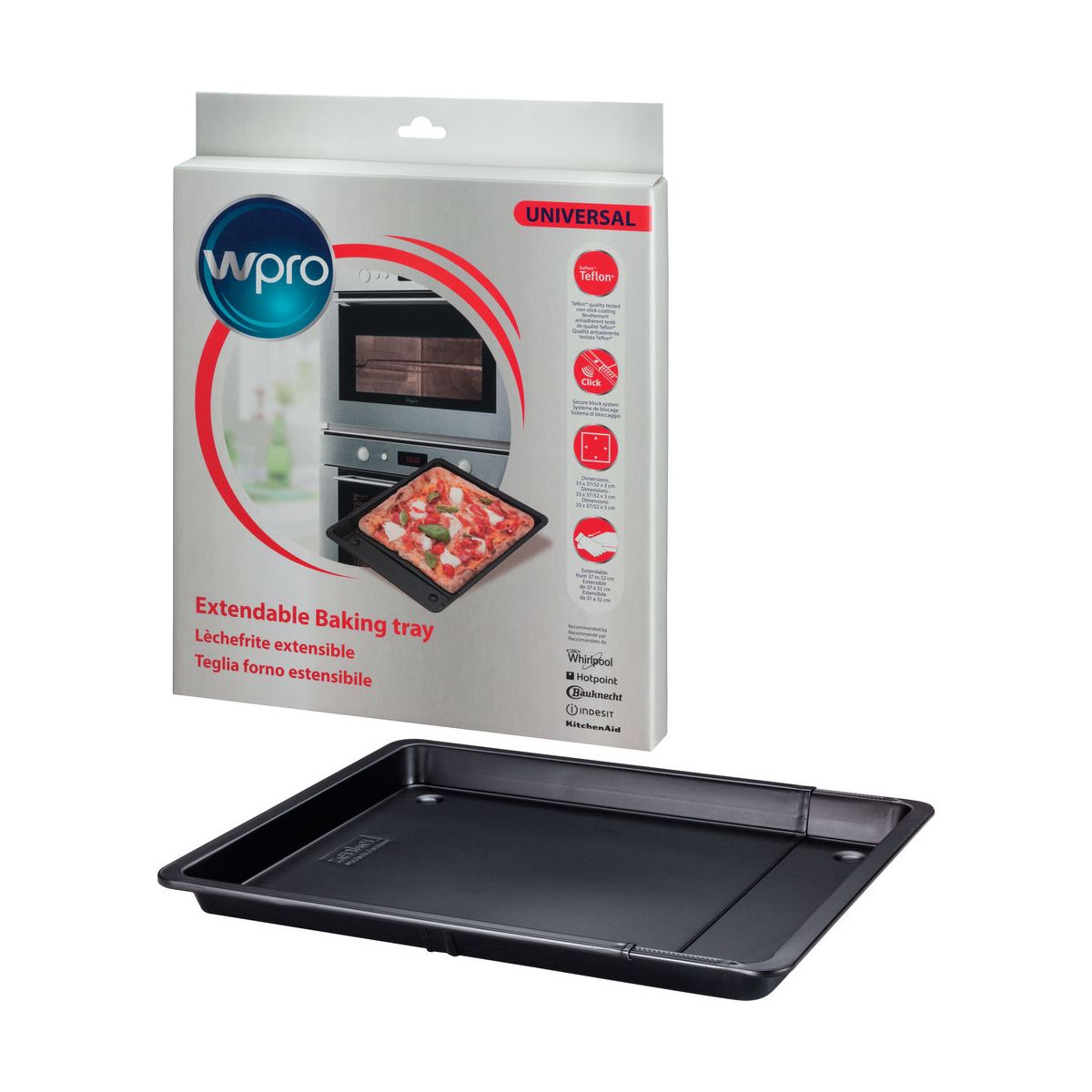 Lèchefrite WPRO UBT521 lèche frite extensible