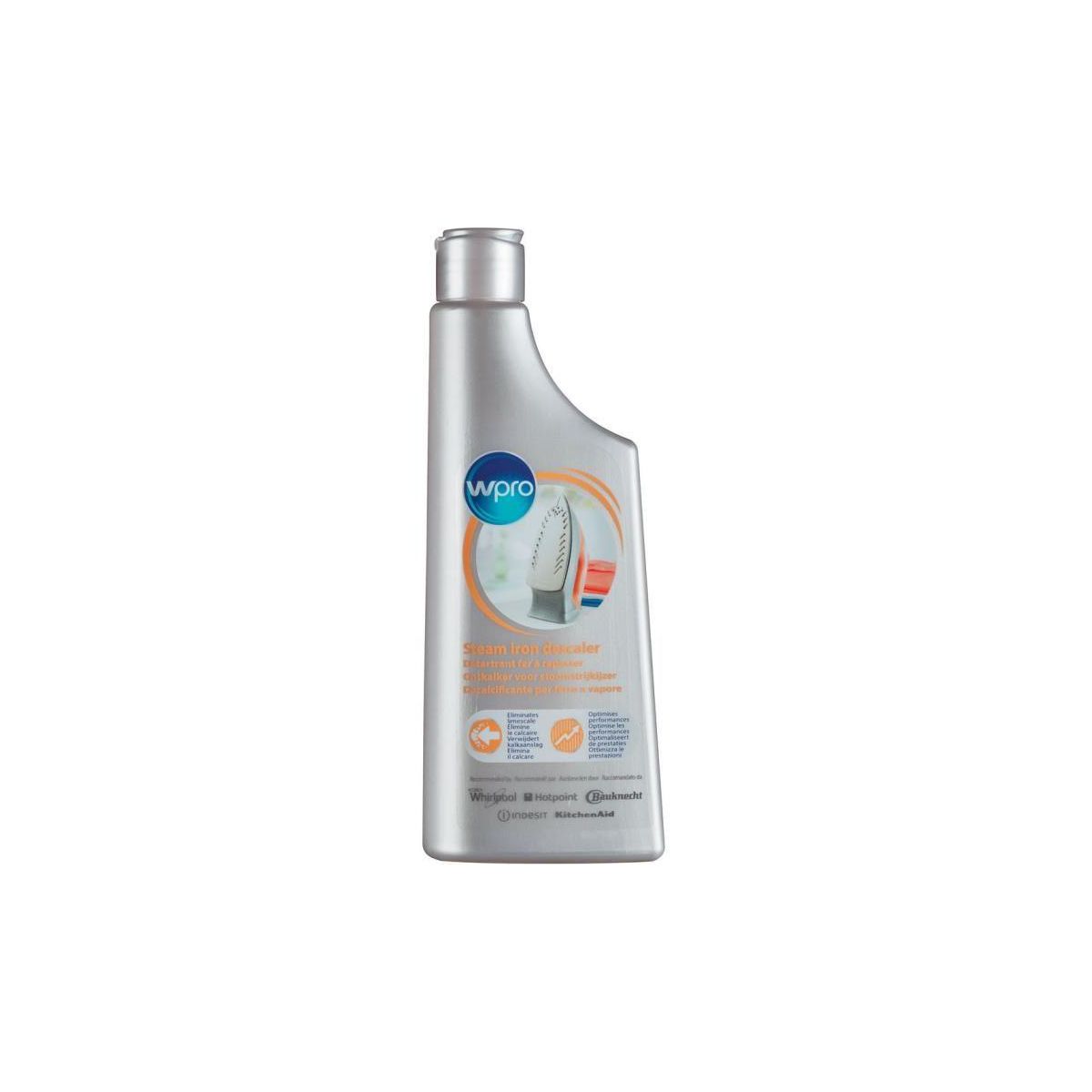 Détartrant WPRO LIQUIDE POUR FER A REPASSER 250ML