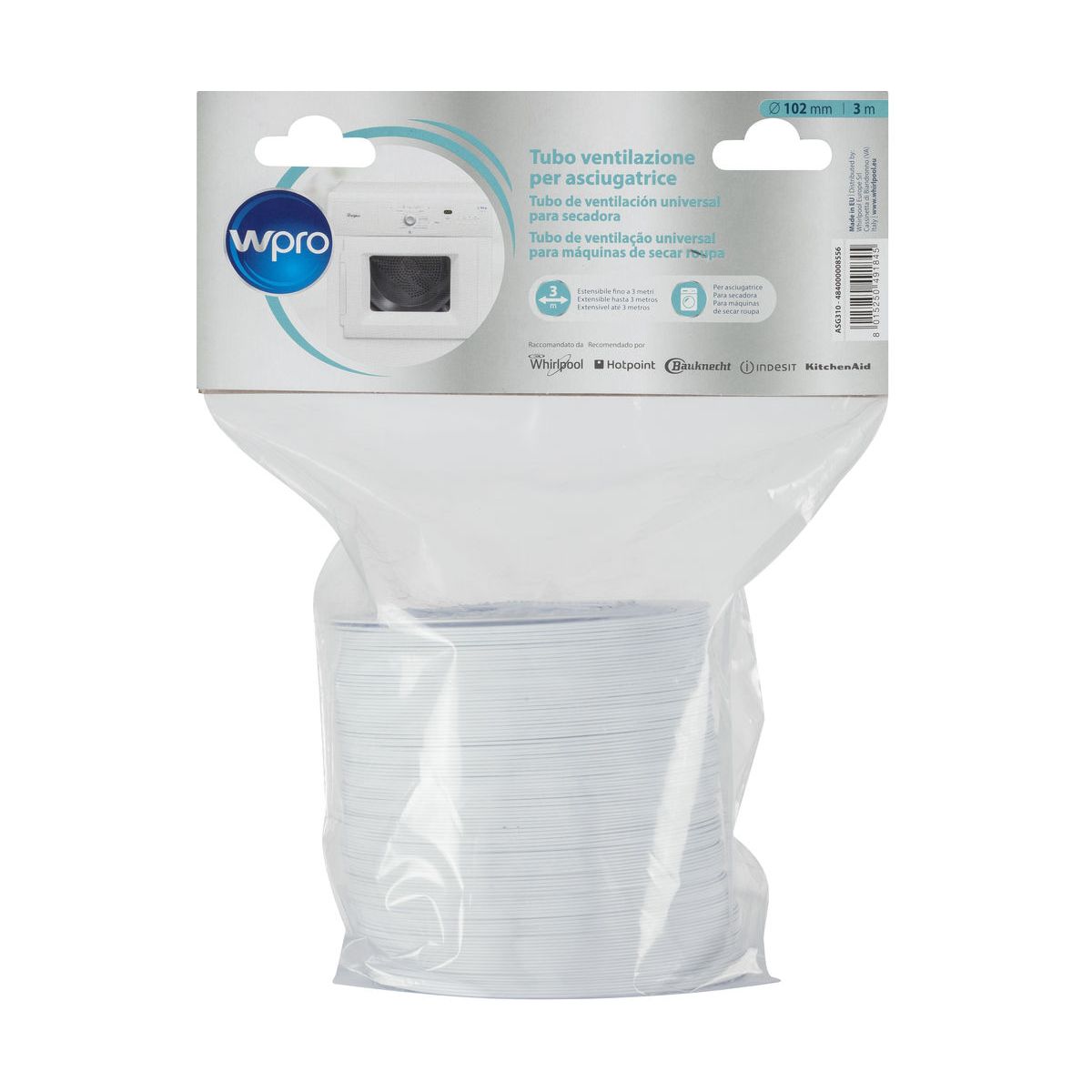 Gaine Sèche linge WPRO SL ASG 310