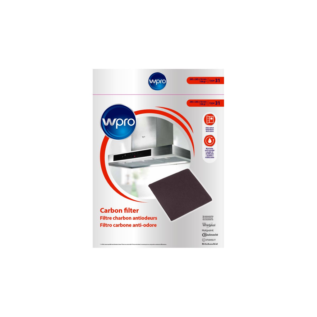 Filtre WPRO FIL950/1