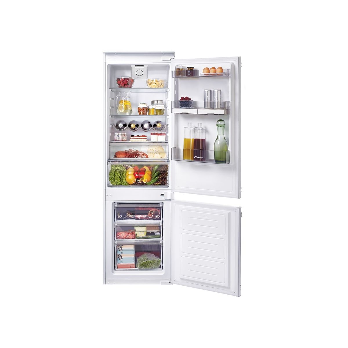 Réfrigérateur 2 portes encastrable CANDY BCBS 172FTNPU