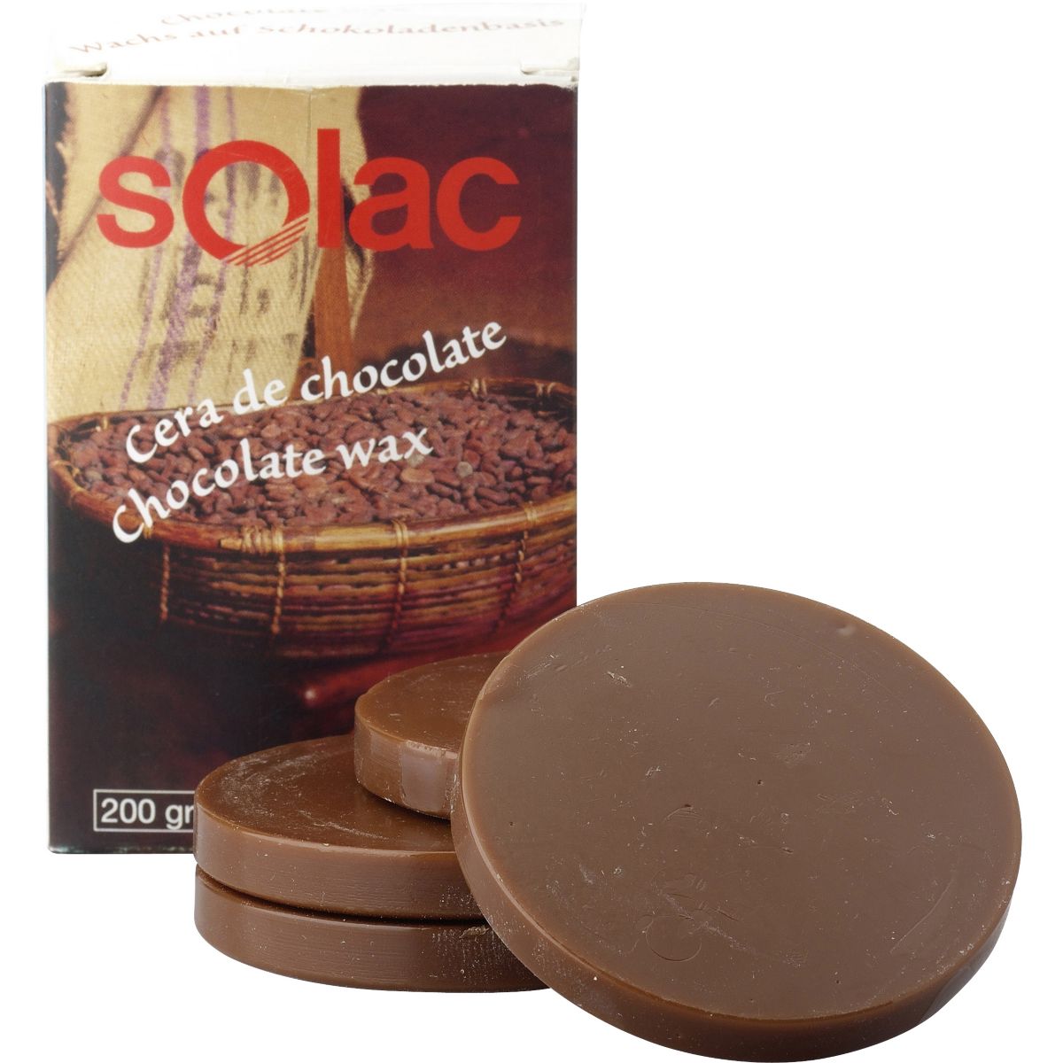 Cire SOLAC Chocolat x10 capsules