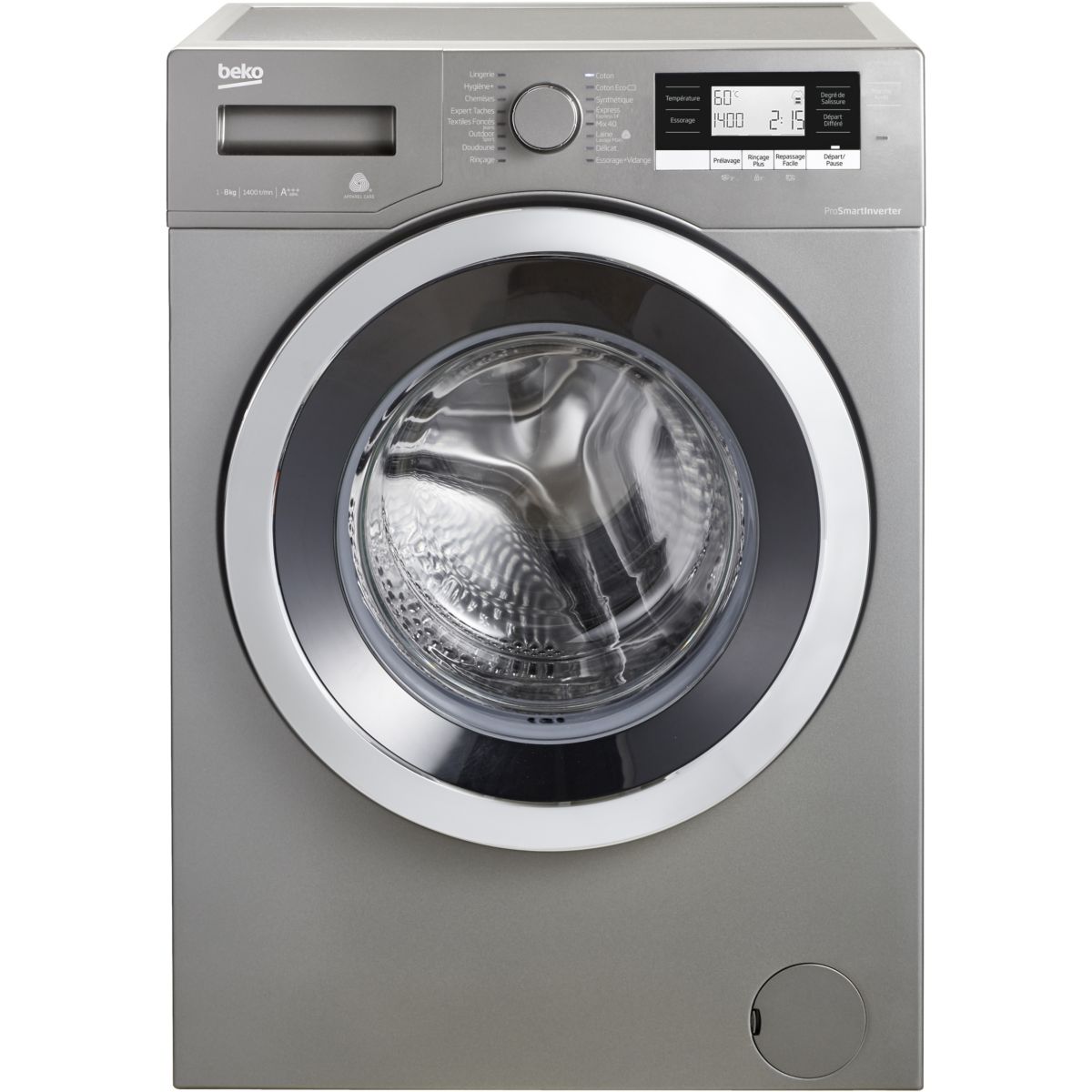 Lave linge hublot BEKO WTV8734XC0M GREY