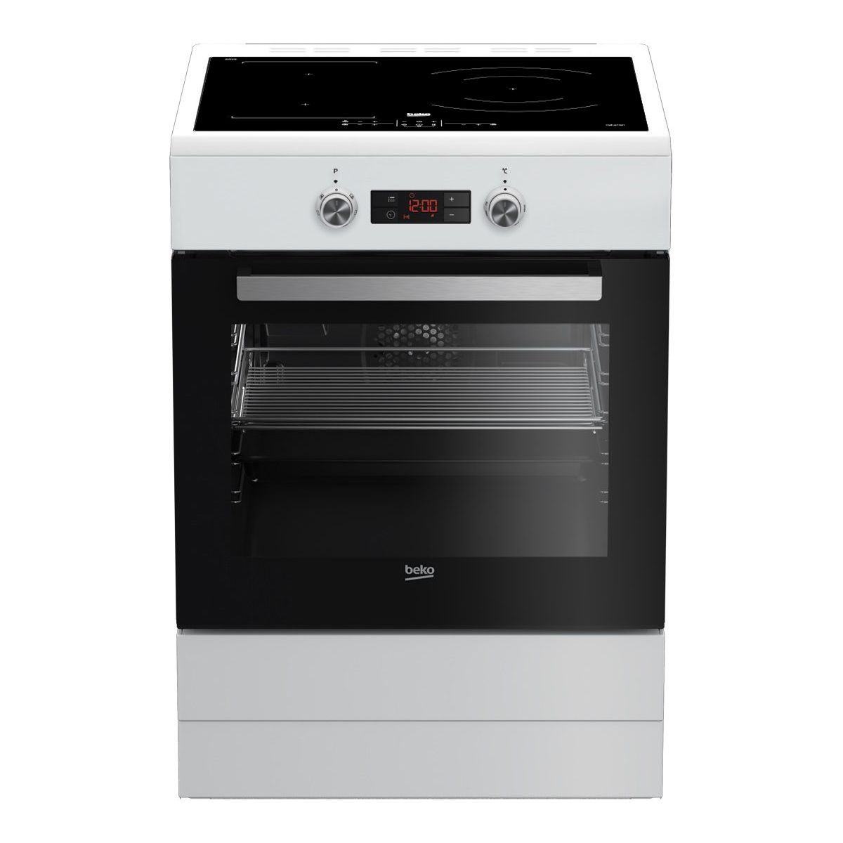 Cuisinière induction BEKO FSE68330WCS