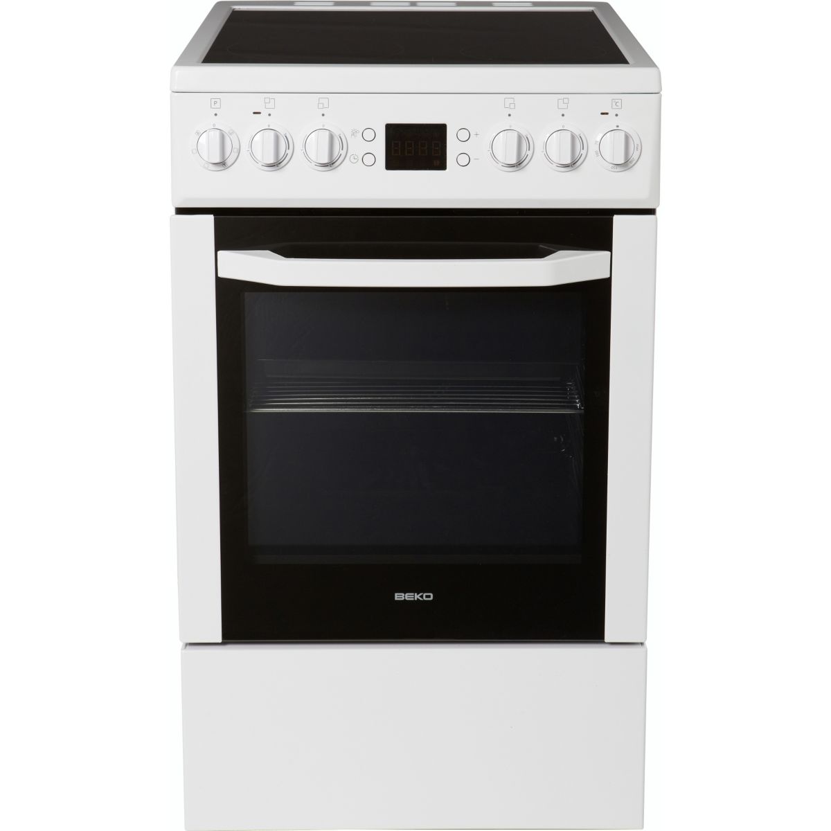 Cuisinière vitrocéramique BEKO CSE57302GW