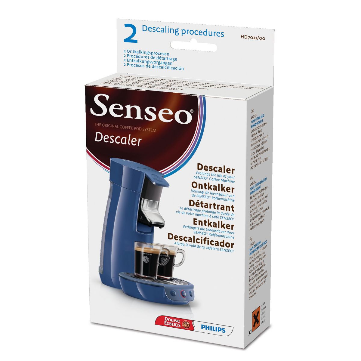 Détartrant PHILIPS SENSEO HD7011/00 6 MOIS