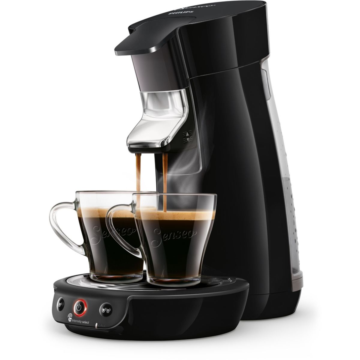 Senseo PHILIPS HD6563/66 Viva Café Noir + 108 dosettes