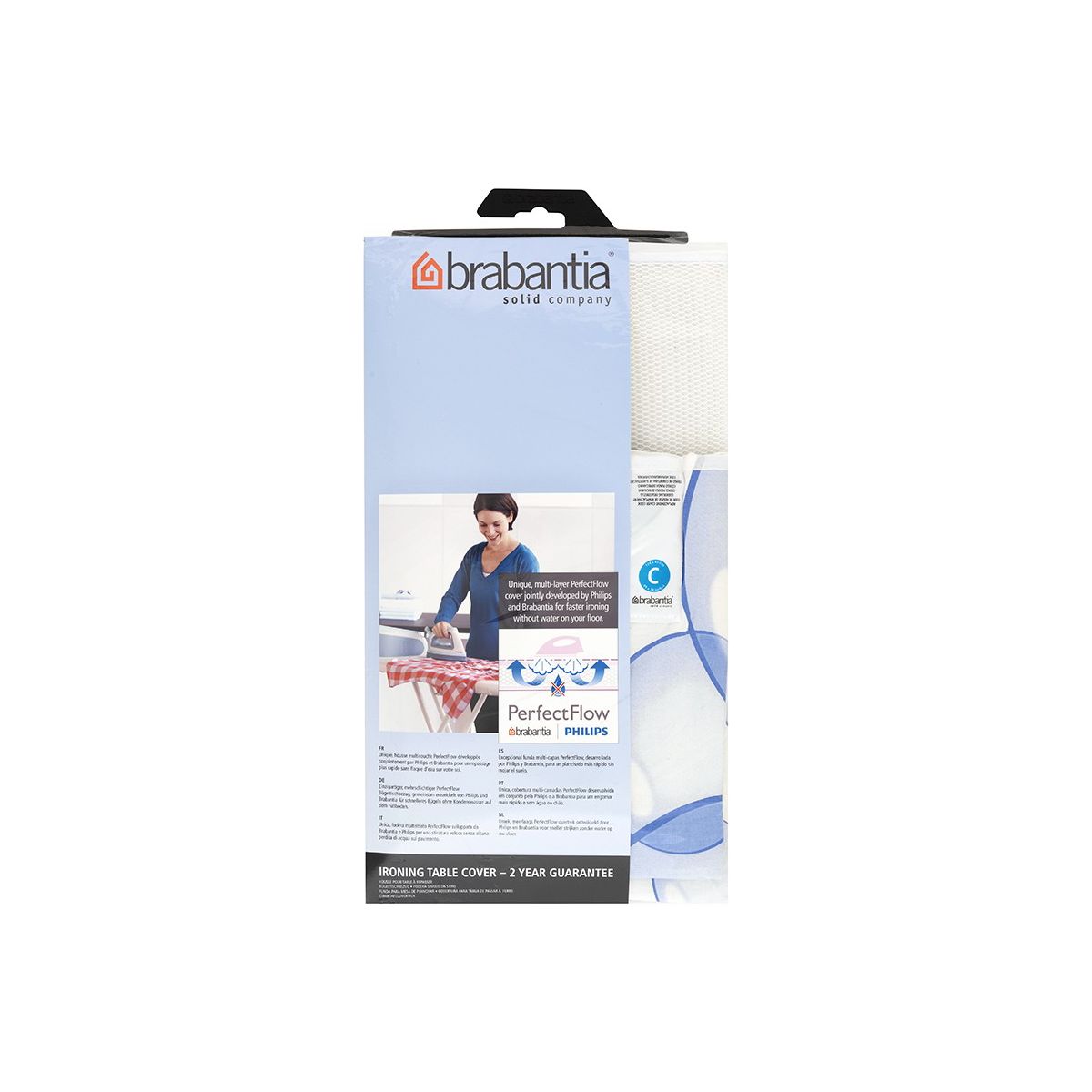Housse BRABANTIA Bubbles 124X45cm (photo) Housse BRABANTIA Bubbles 124X45cm (photo)