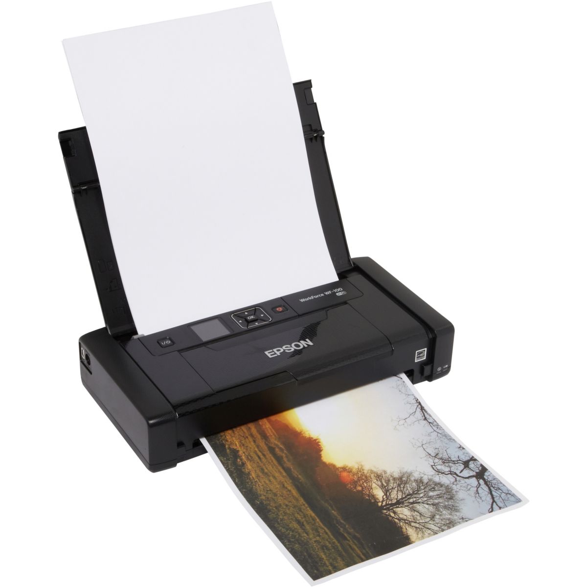 Imprimante monofonction jet d'encre EPSON Workforce WF-100W (photo) Imprimante monofonction jet d'encre EPSON Workforce WF-100W (photo)