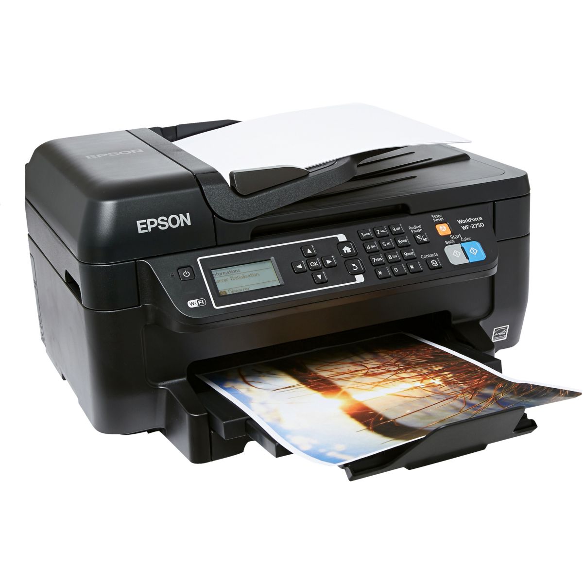 Imprimante jet d'encre EPSON WF-2750DWF (photo) Imprimante jet d'encre EPSON WF-2750DWF (photo)