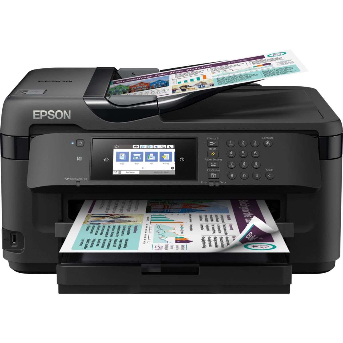 Imprimante jet d'encre EPSON WF-7715DWF (photo) Imprimante jet d'encre EPSON WF-7715DWF (photo)