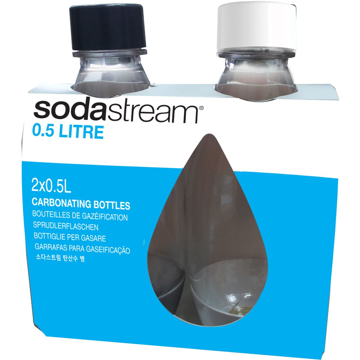 BOUTEILLE SODASTREAM Pack 2 bouteilles P