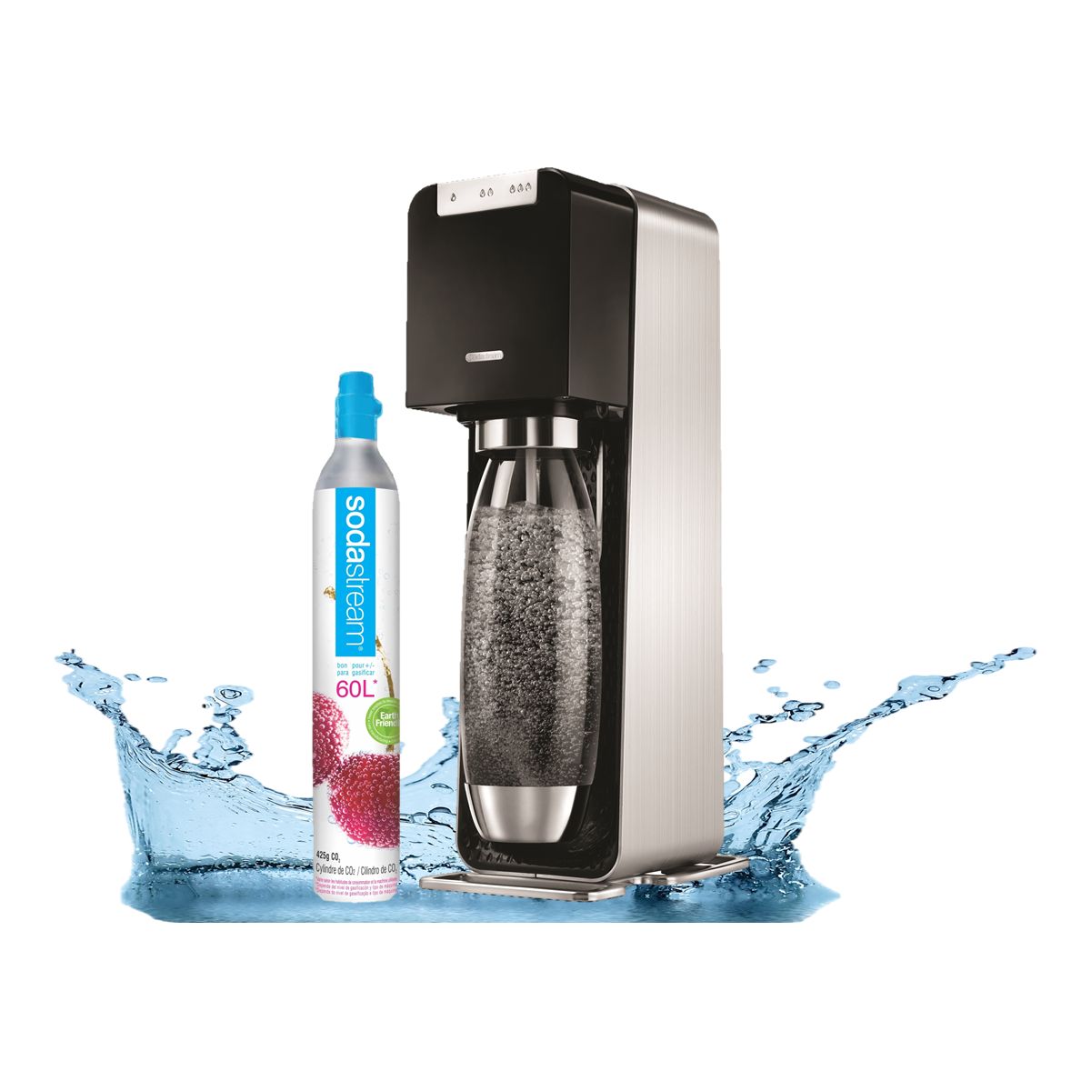 Machine à soda SODASTREAM Power noire