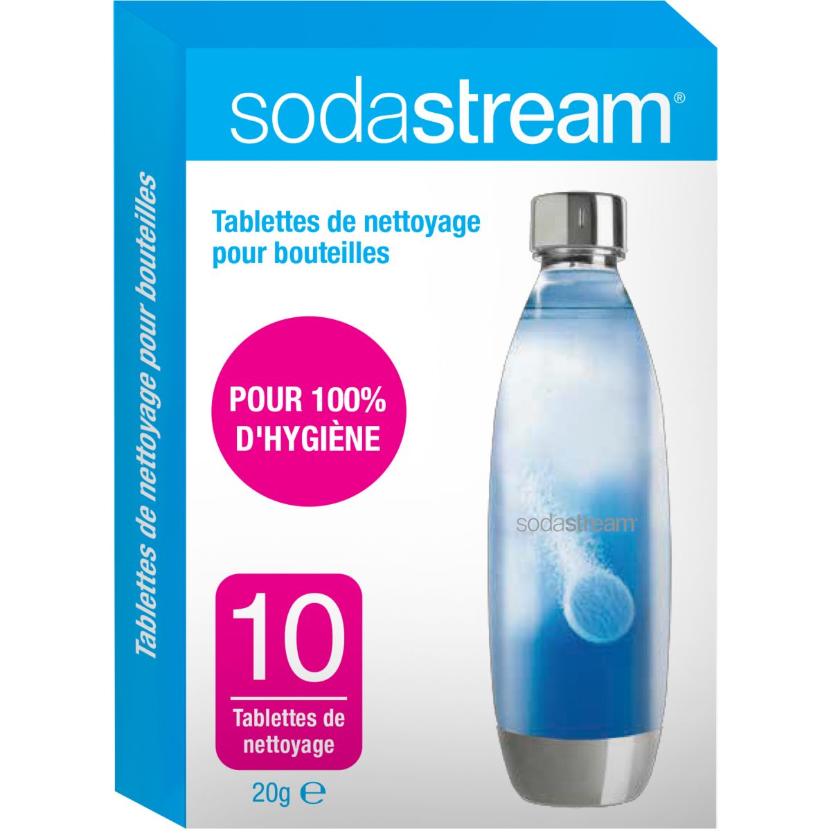 SODASTREAM Tablette de nettoyage x 10