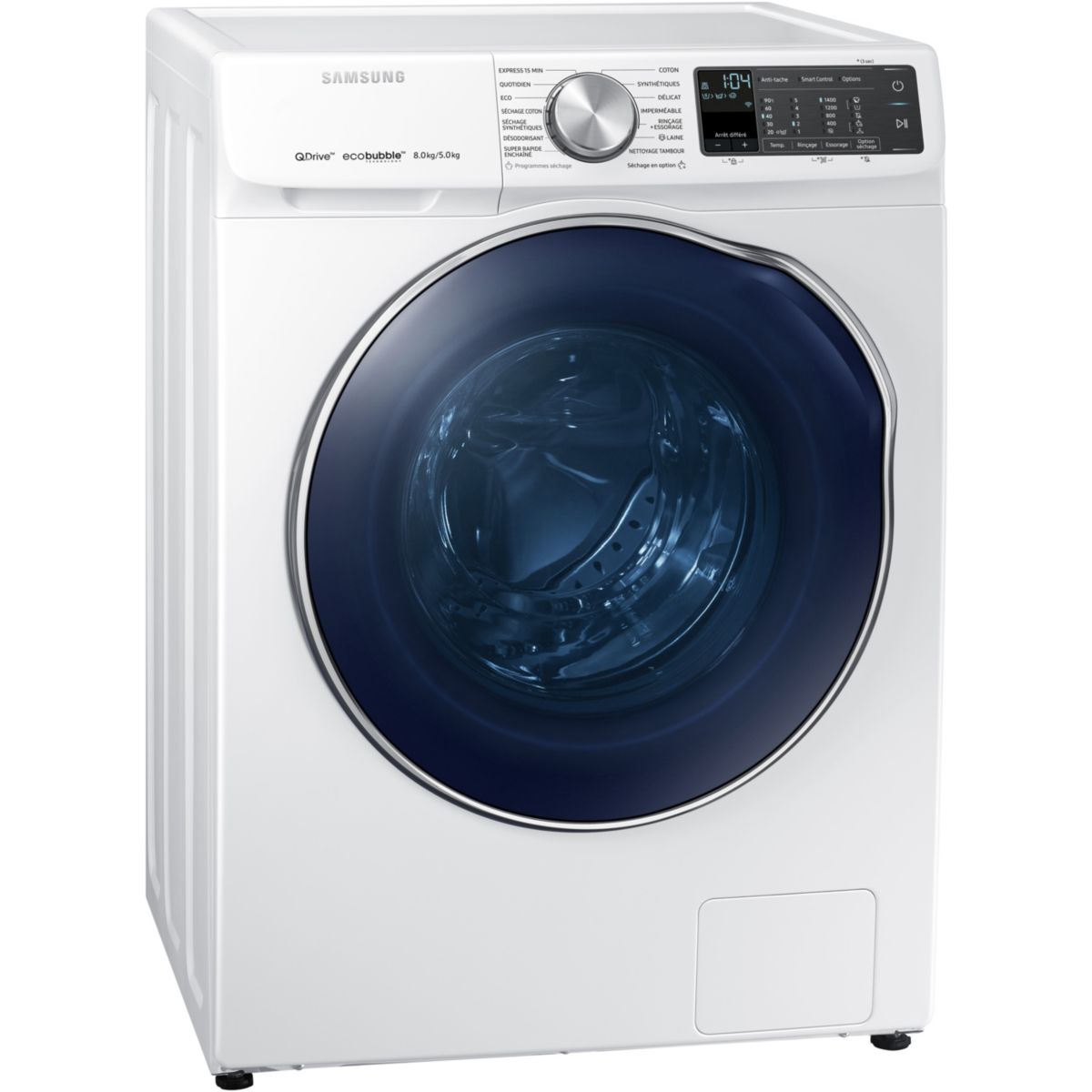 Lave linge séchant hublot SAMSUNG QuickDrive WD80N645OAM