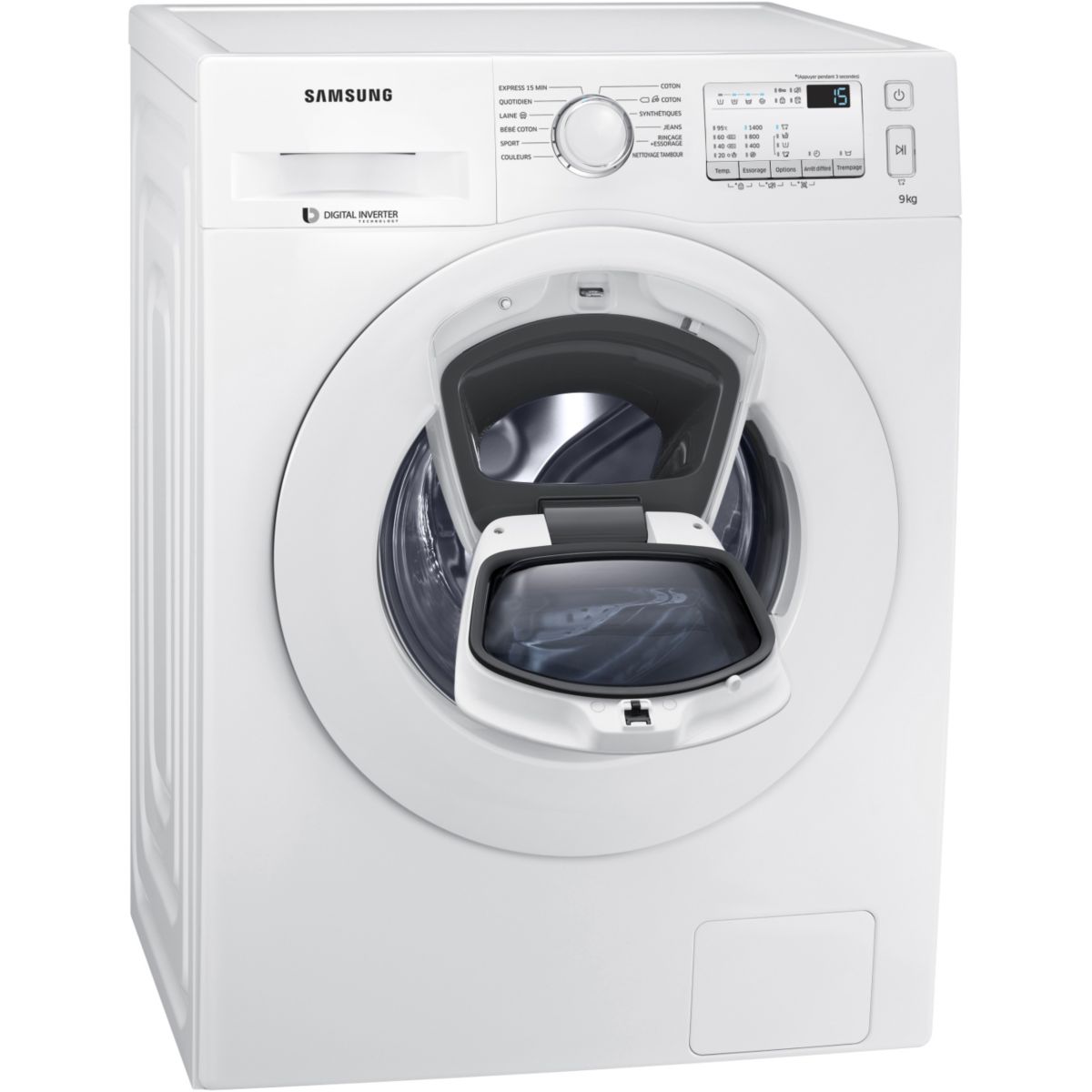 Lave linge hublot SAMSUNG WW90K4437YW