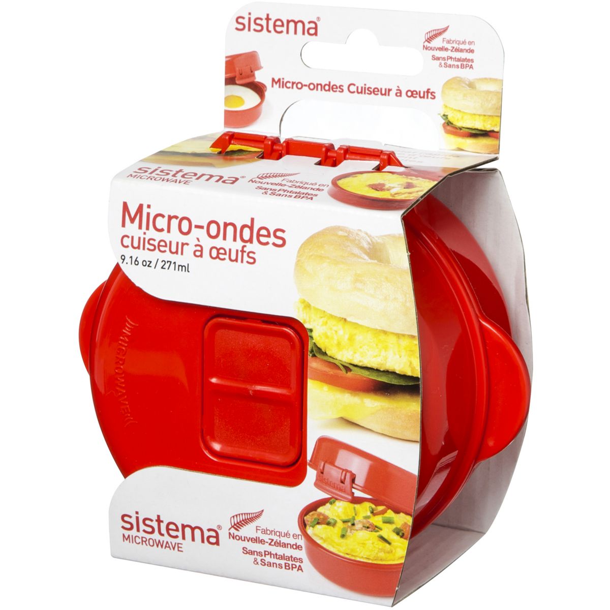 Cuiseur à oeuf SISTEMA micro-ondes (photo) Cuiseur à oeuf SISTEMA micro-ondes (photo)