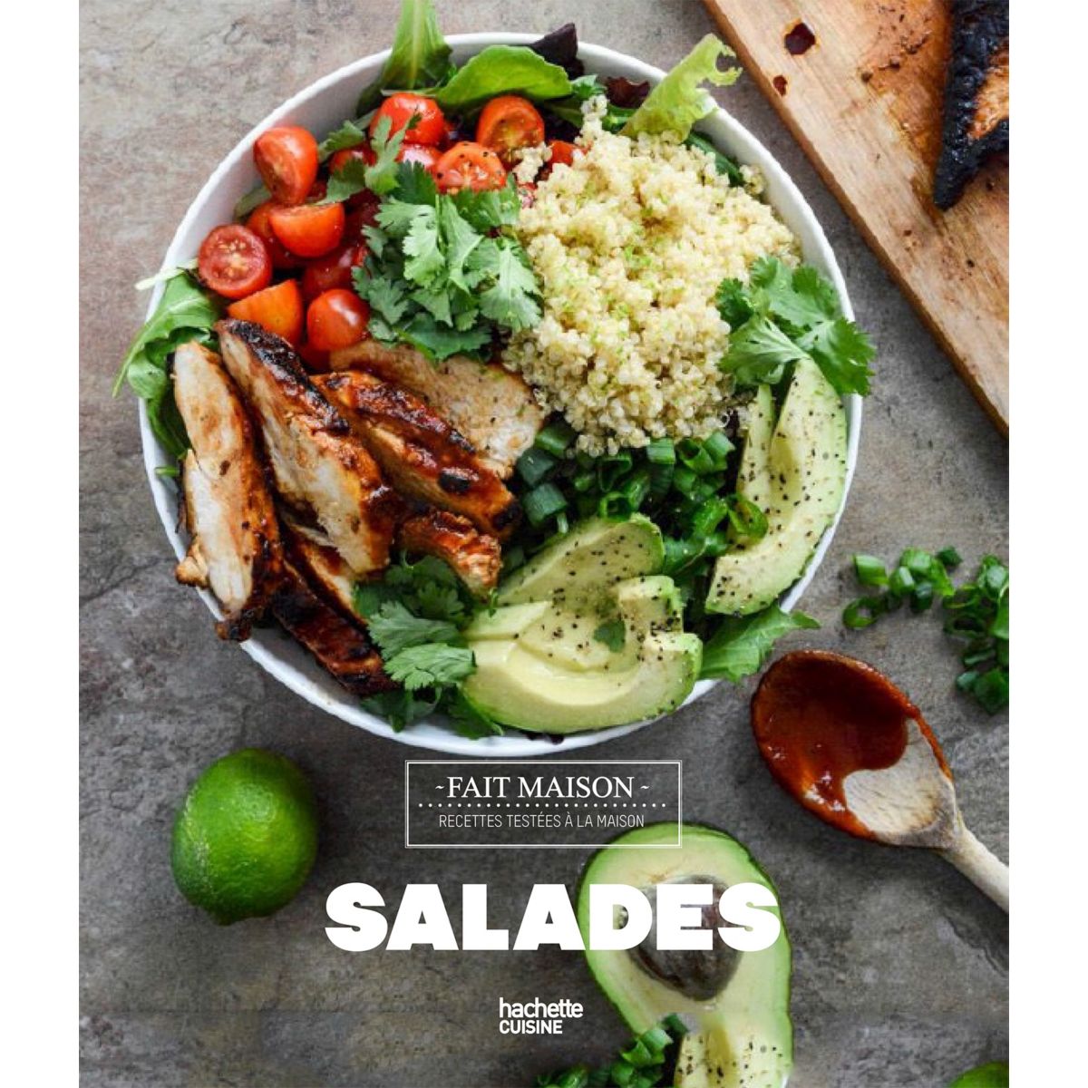 Livre de cuisine HACHETTE SALADES