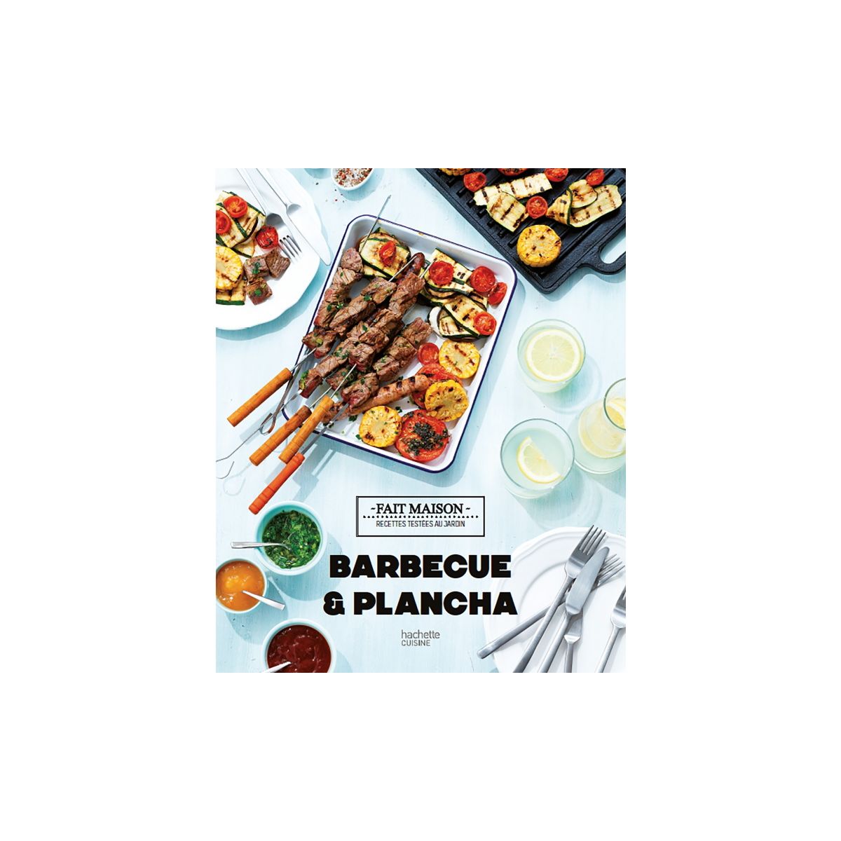 Livre de cuisine HACHETTE BARBECUE ET PLANCHA