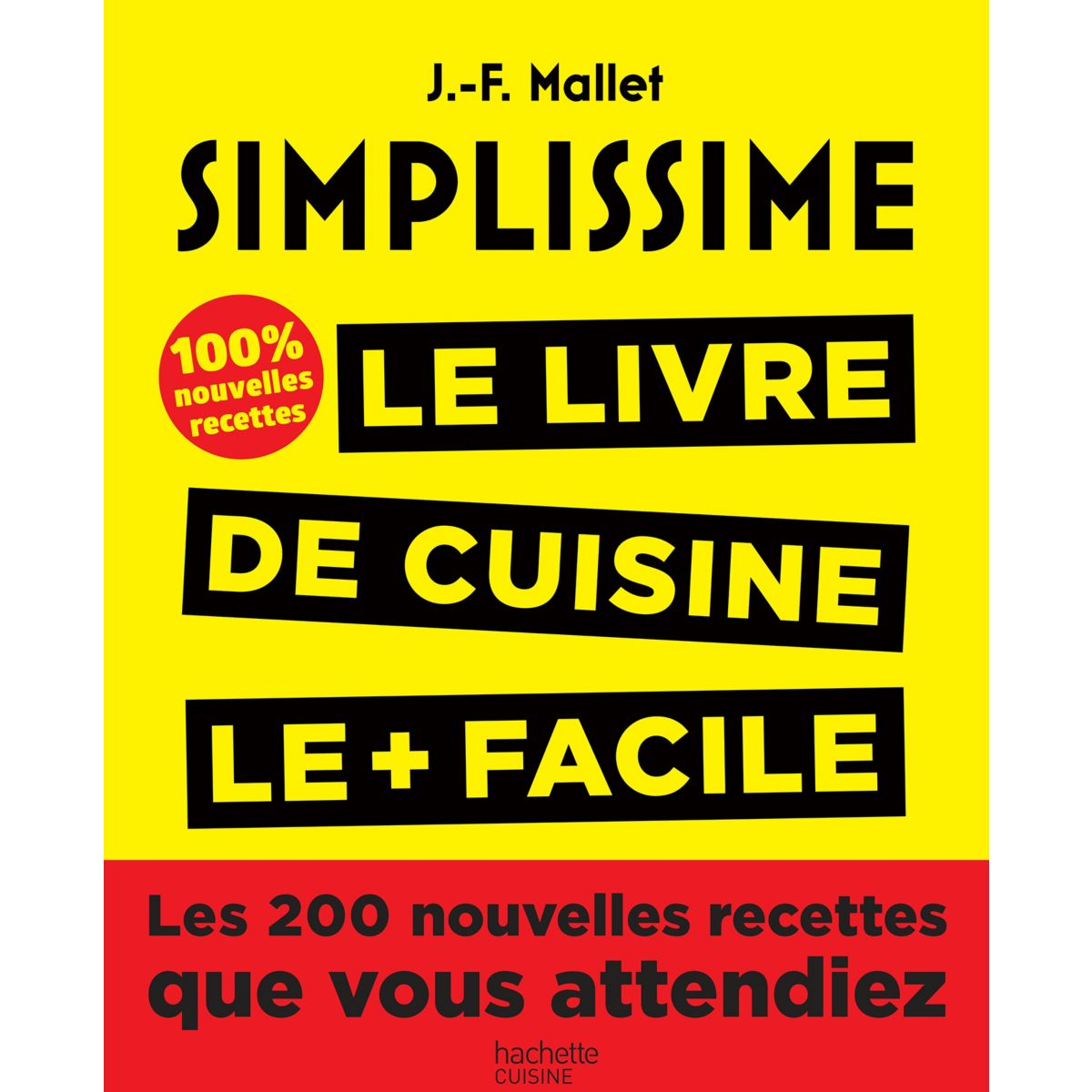 Livre de cuisine HACHETTE Simplissime Les 200 nouvelles recettes