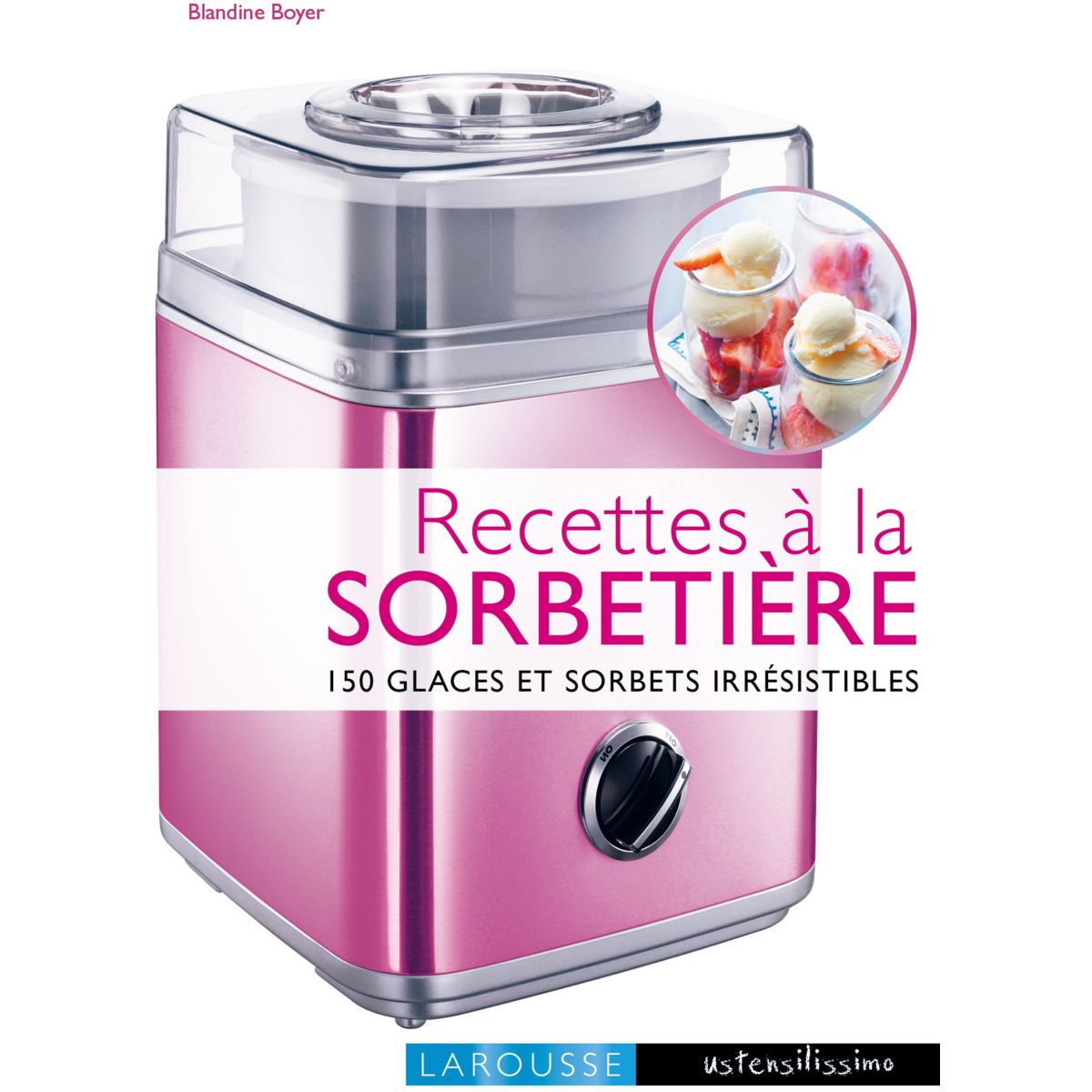 Livre de cuisine LAROUSSE RECETTES A LA SORBETIERE