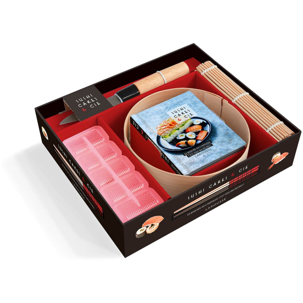 Coffret LAROUSSE Sushi cakes & cie (photo) Coffret LAROUSSE Sushi cakes & cie (photo)