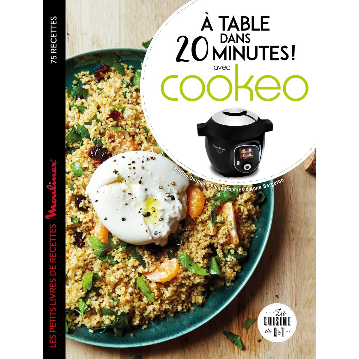 Livre de cuisine LAROUSSE Cookeo A table dans 20 minutes