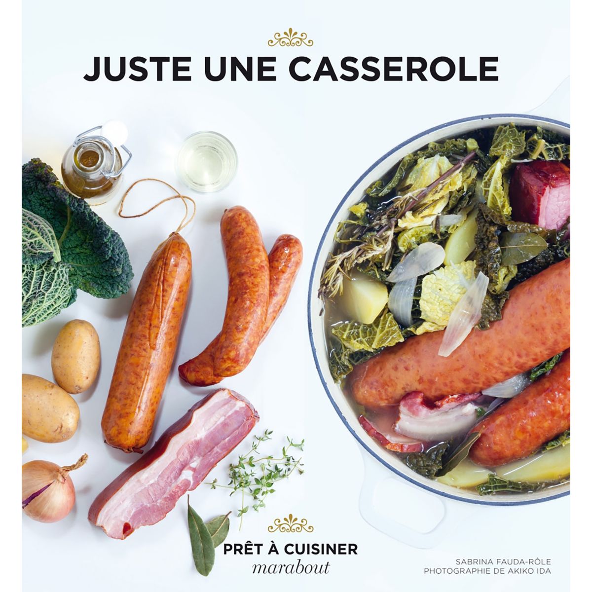 Livre de cuisine MARABOUT JUSTE UNE CASSEROLE