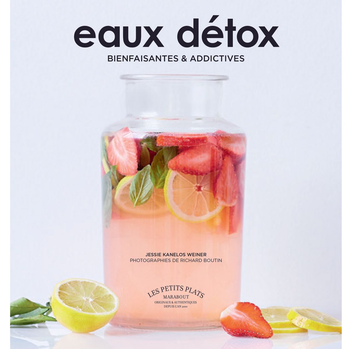 Livre de cuisine MARABOUT EAU DETOX