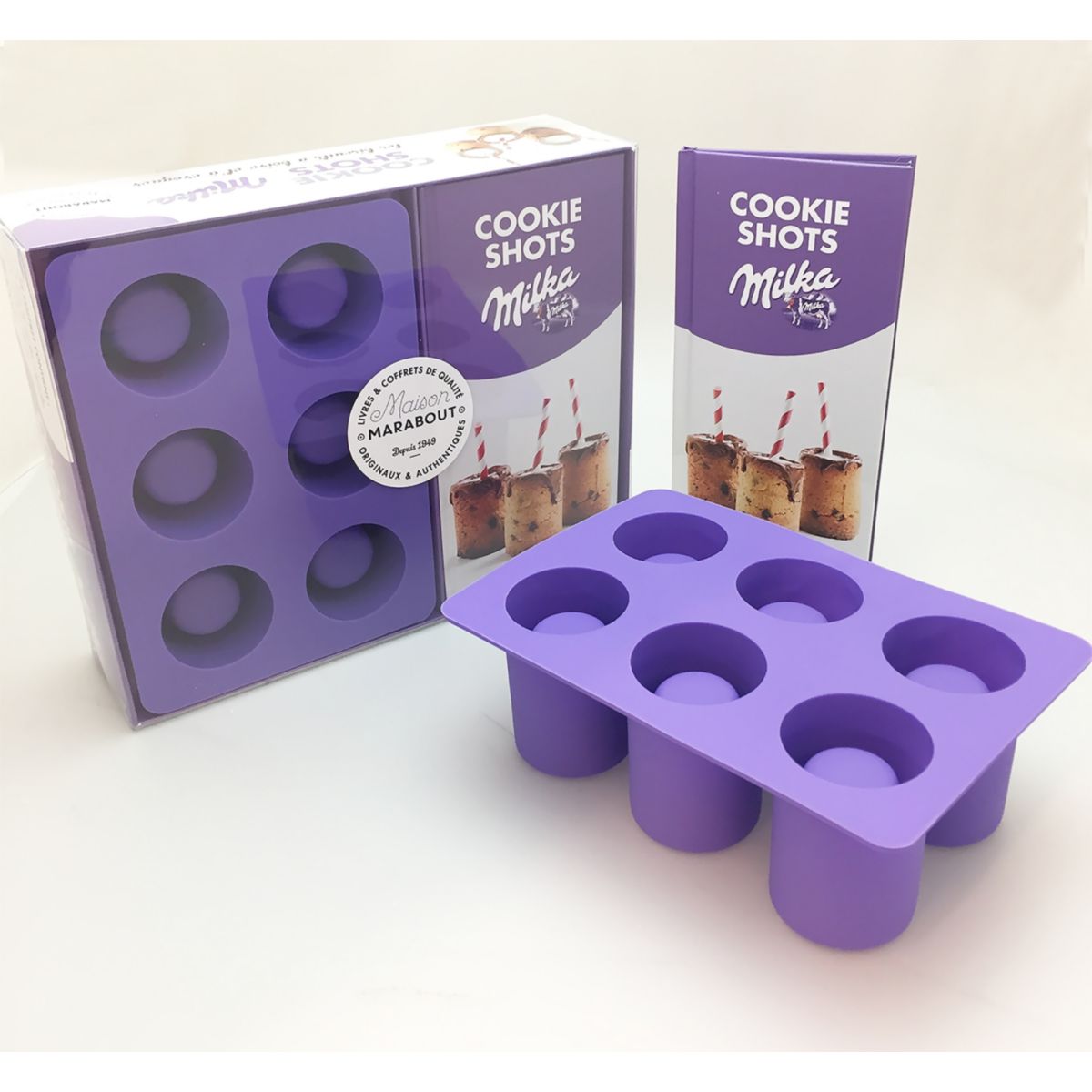 Coffret MARABOUT Cookie shots Milka (photo) Coffret MARABOUT Cookie shots Milka (photo)
