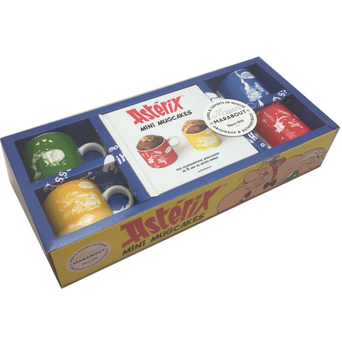 Coffret MARABOUT Mini mug cakes Astérix (photo) Coffret MARABOUT Mini mug cakes Astérix (photo)
